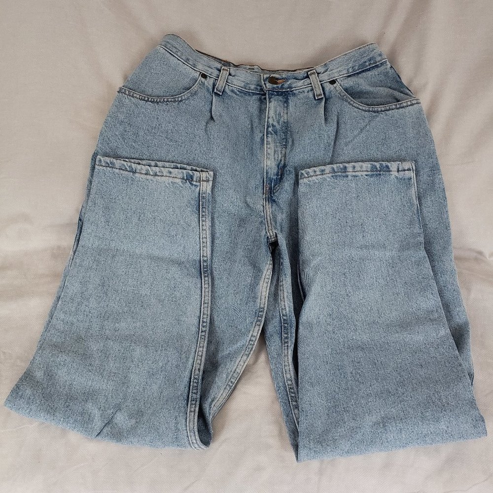 Eddie Bauer Stone Washed Denim Relaxed Fit -Sz 14